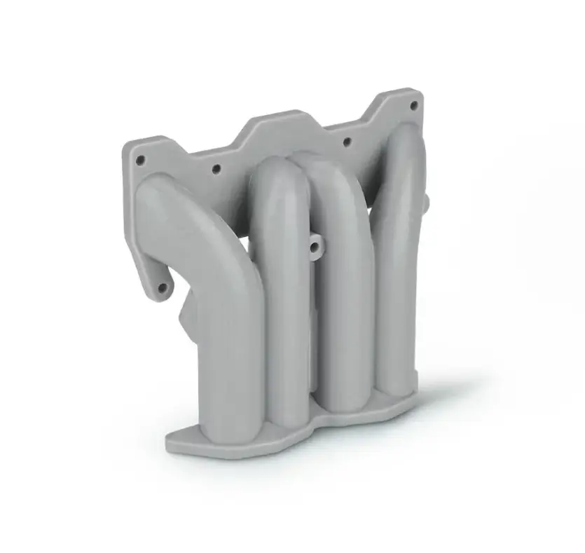 SLA-printed resin component